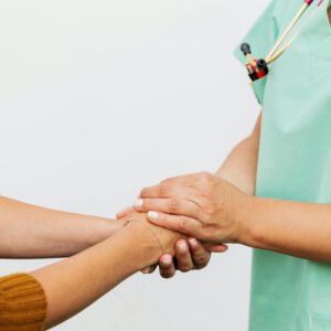 SOLK arts patiënt hand